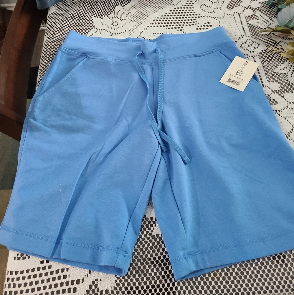 Danskin 9" Terry Bermuda shorts